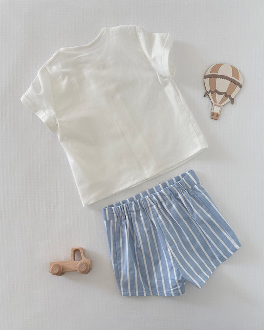 Ravena Blue & White set