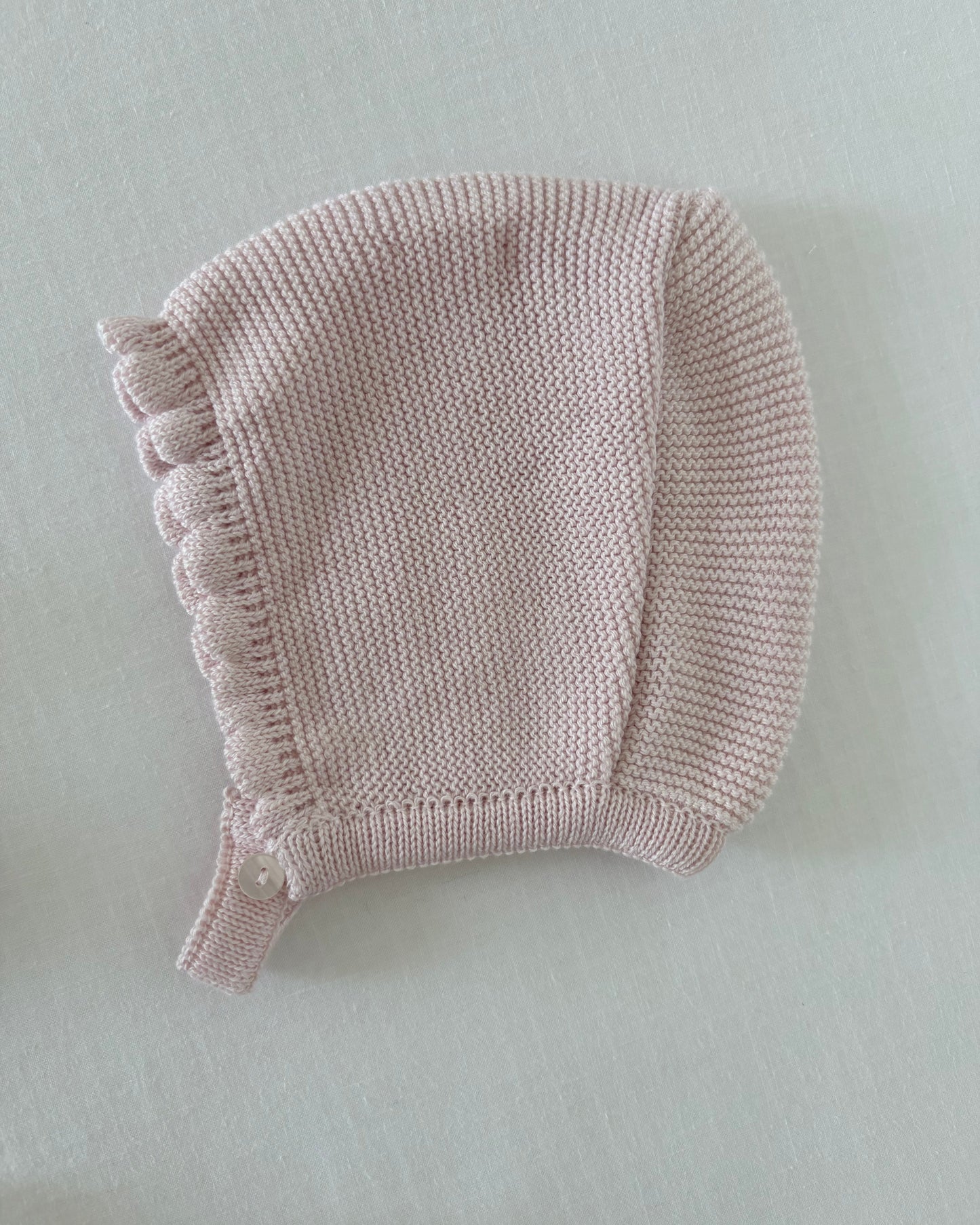 Pink Azalea Romper with Bonnet set